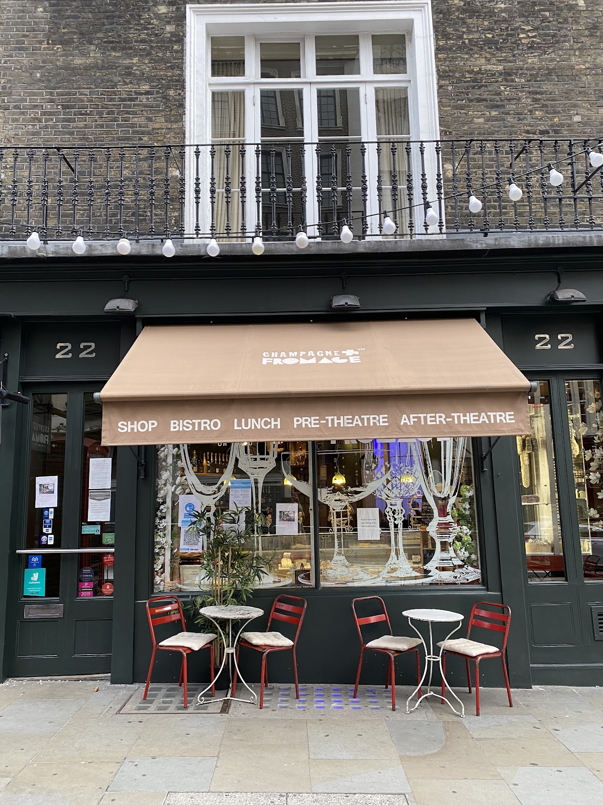Champagne + Fromage restaurant