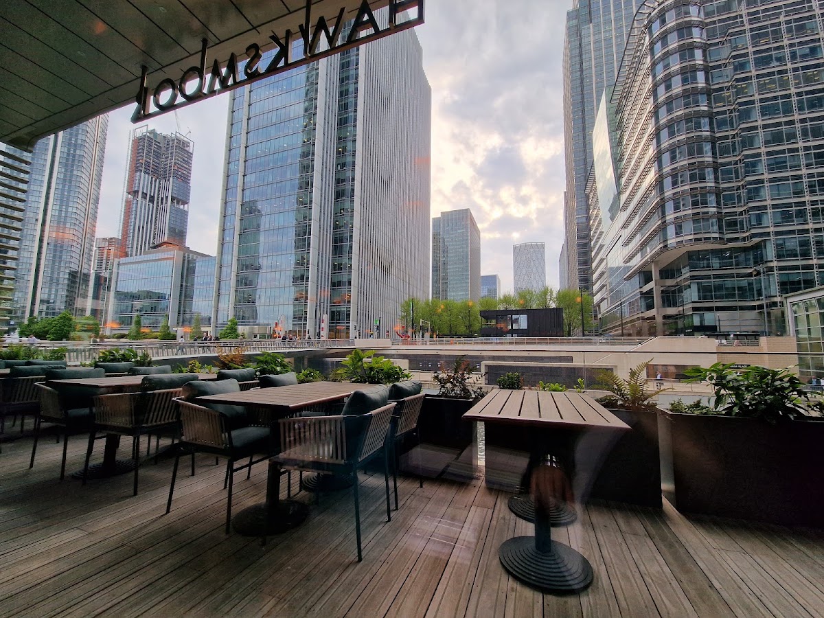 Hawksmoor Wood Wharf restaurant