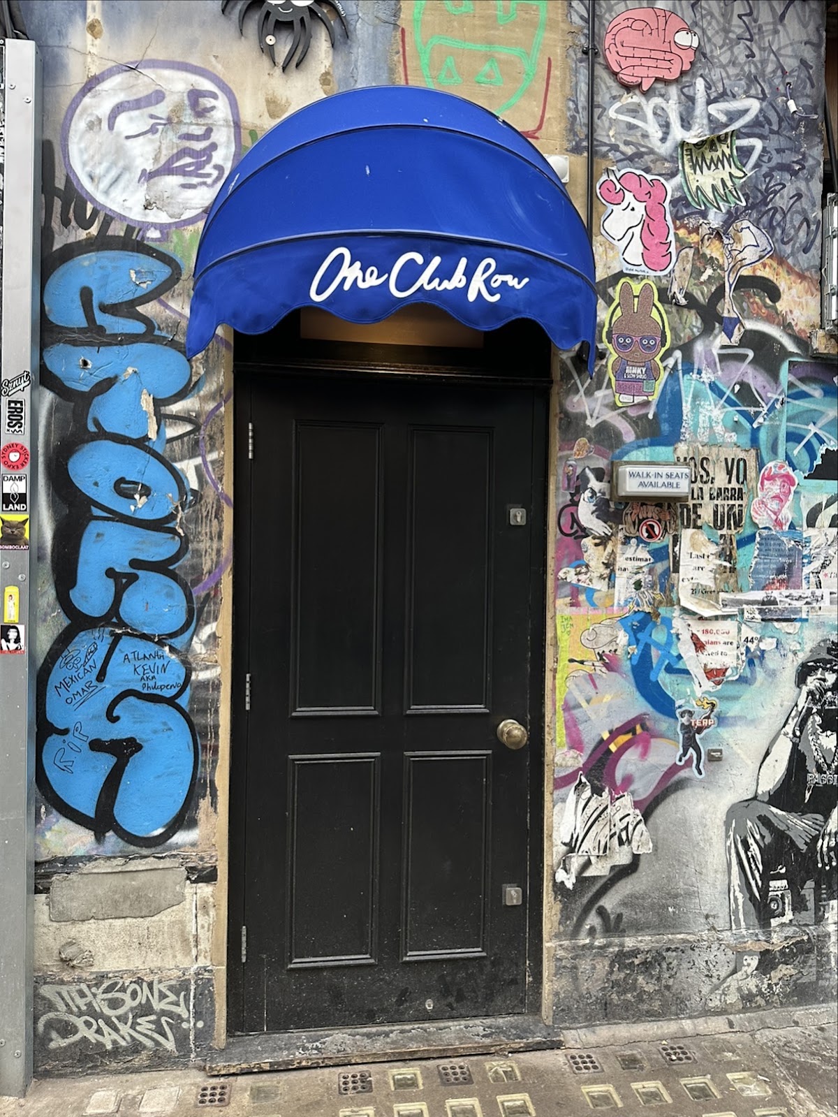 One Club Row restaurant